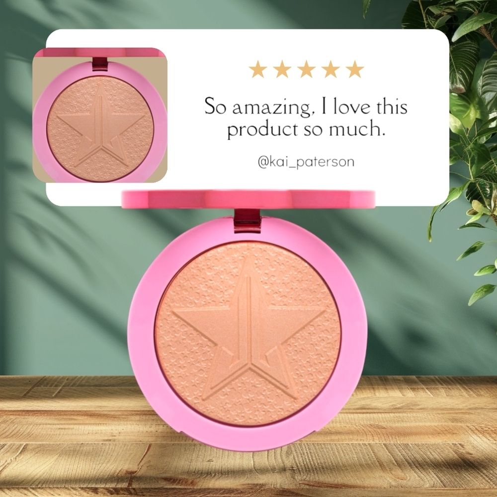 🍑Jeffree Star Highlighter🍑 Supreme Frost Frozen Peach - Picture 3 of 8